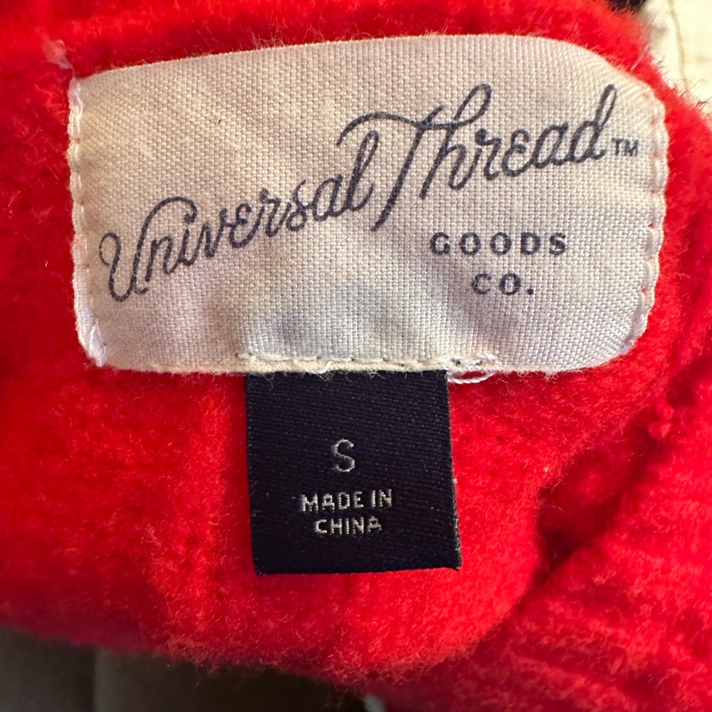 Universal Thread Vibrant Red Crew Neck Sweater - Picture 6 of 8